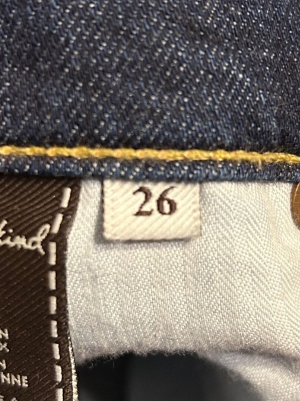 7FAM Low Rise Bootcut Jeans 26 Blue Denim Y2K 28x31 USA
S - Picture 9 of 17